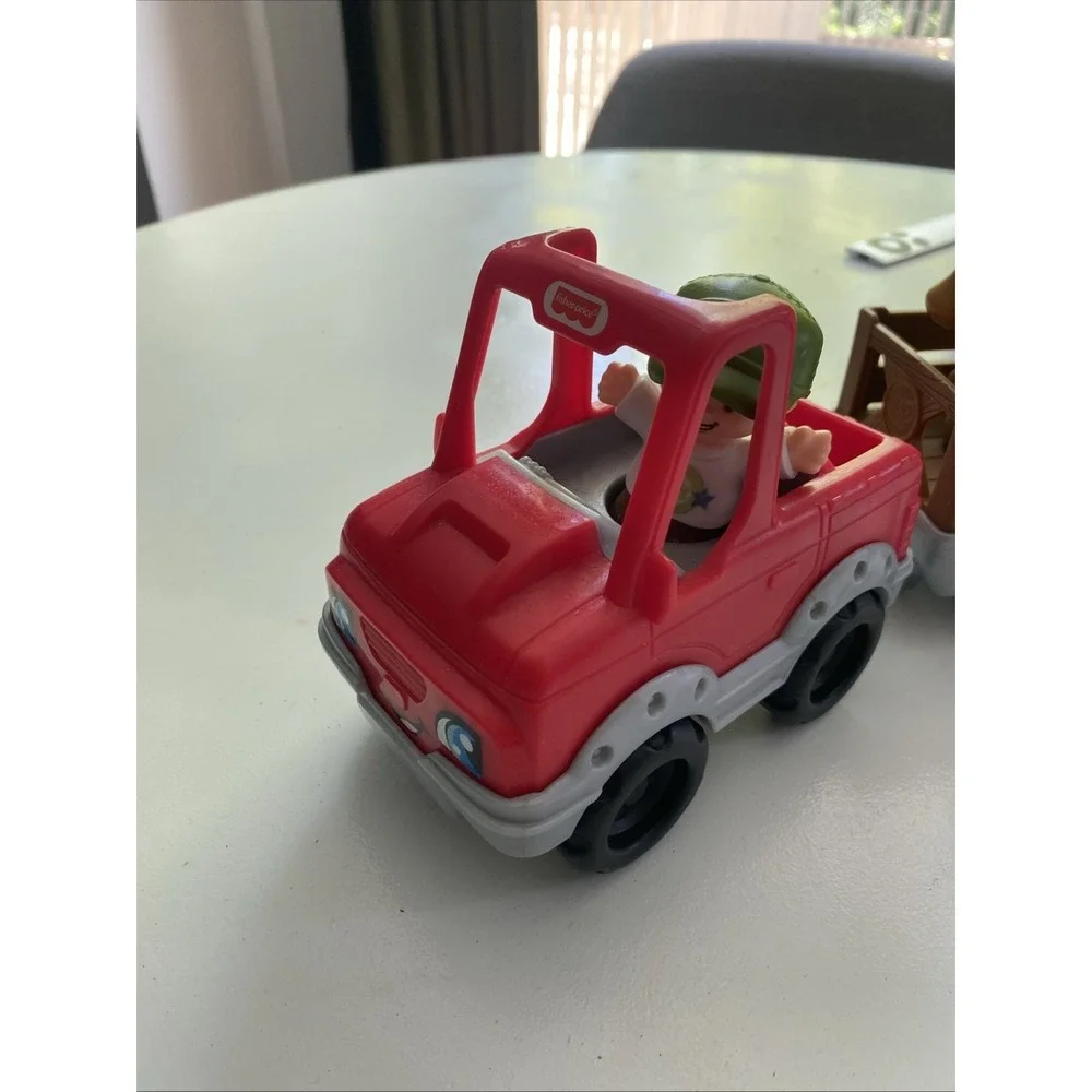 Fisher Price Little People Handy Helper Farm Truck Red